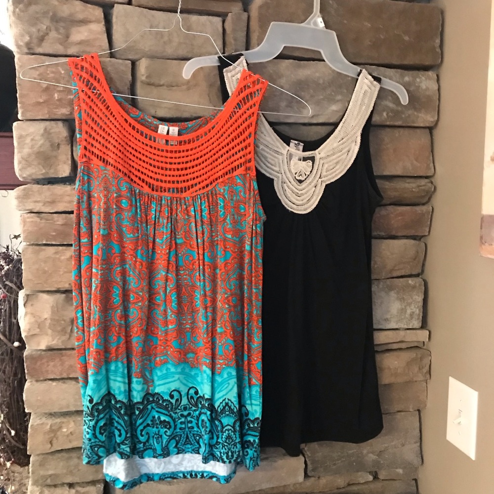 TWO tank tops- BUNDLE and save!!
